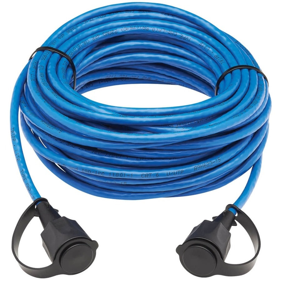 Câble de raccordement UTP Cat6 industriel Tripp Lite par Eaton - RJ45 M/M, 15 m (50 pi) N200P-050BL-IND