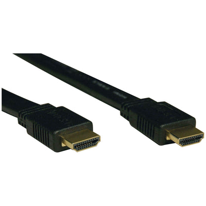 Tripp Lite 10ft High Speed HDMI Cable Digital Video with Audio Flat Shielded 4K x 2K M/M 10' P568-010-FL
