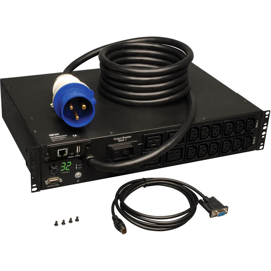 PDU Tripp Lite par Eaton avec compteur PDUMNH32HV 16 prises 7,4 kW PDUMNH32HV