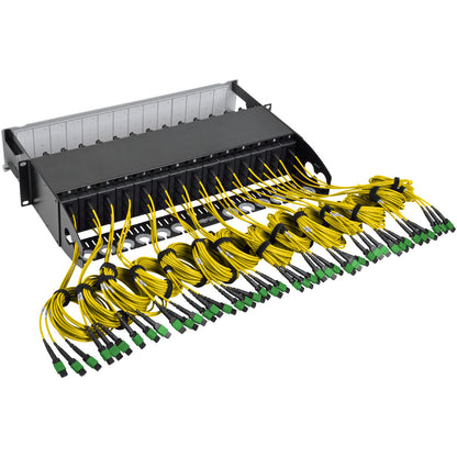 Panneau de brassage de fibre optique Tripp Lite par Eaton N48K-42M8L168SB 9/125 N48K-42M8L168SB