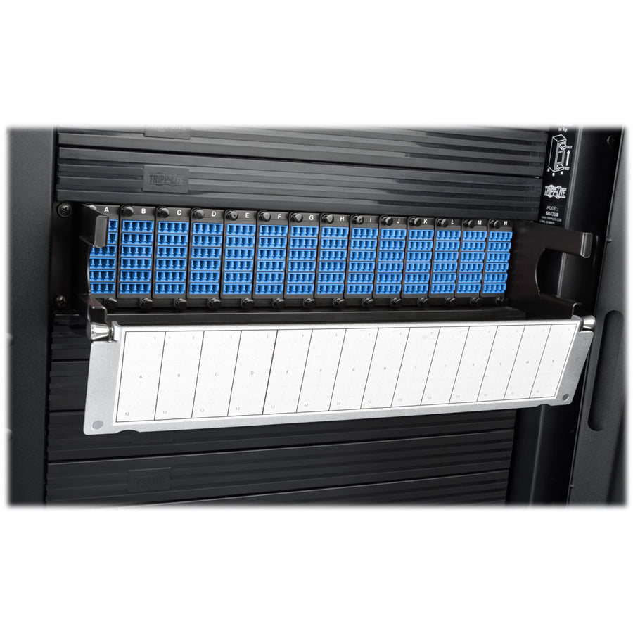 Panneau de brassage de fibre optique Tripp Lite par Eaton N48K-42M8L168SB 9/125 N48K-42M8L168SB