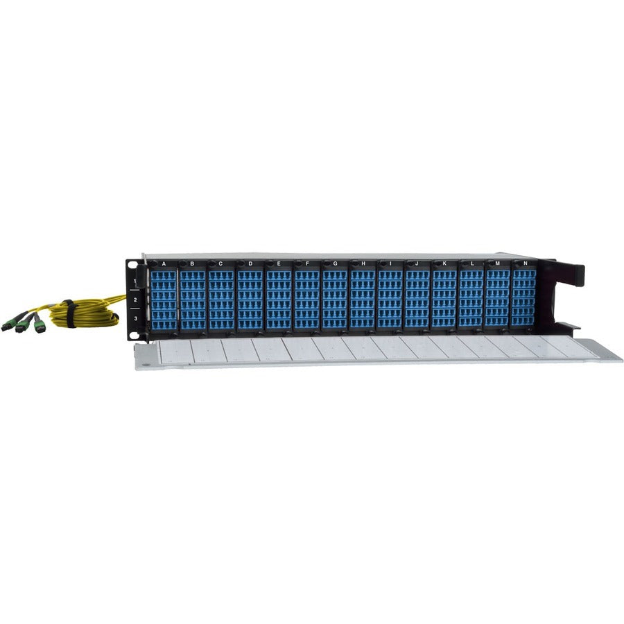 Panneau de brassage de fibre optique Tripp Lite par Eaton N48K-42M8L168SB 9/125 N48K-42M8L168SB