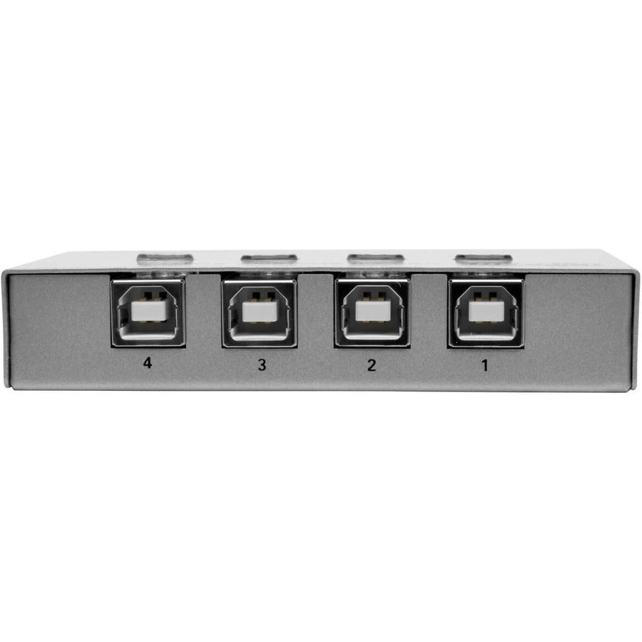 Commutateur de partage d'imprimante USB 2.0 à 4 ports Tripp Lite U215-004-R