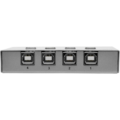 Commutateur de partage d'imprimante USB 2.0 à 4 ports Tripp Lite U215-004-R