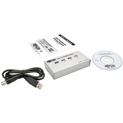 Commutateur de partage d'imprimante USB 2.0 à 4 ports Tripp Lite U215-004-R