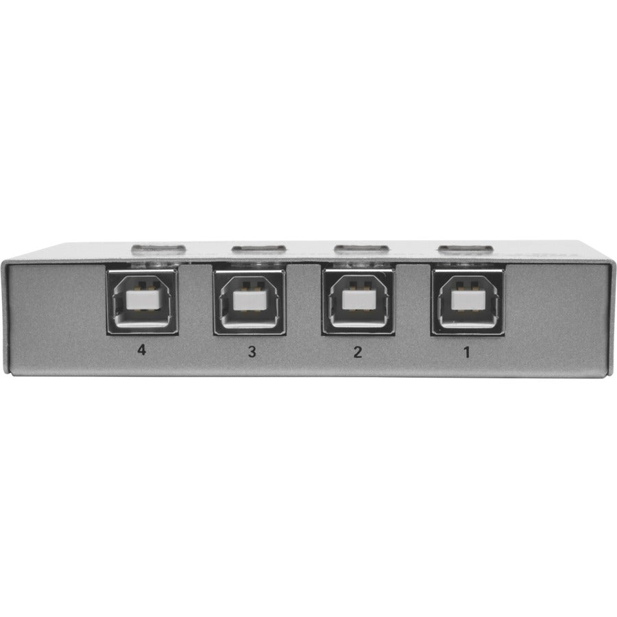 Commutateur de partage d'imprimante USB 2.0 à 4 ports Tripp Lite U215-004-R