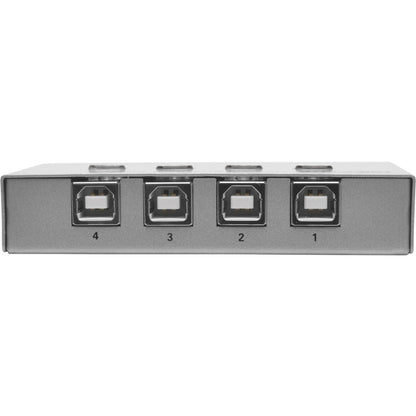 Commutateur de partage d'imprimante USB 2.0 à 4 ports Tripp Lite U215-004-R