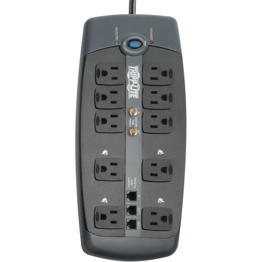 Parasurtenseur 10 prises Tripp Lite TLP1008TELTV TLP1008TELTV