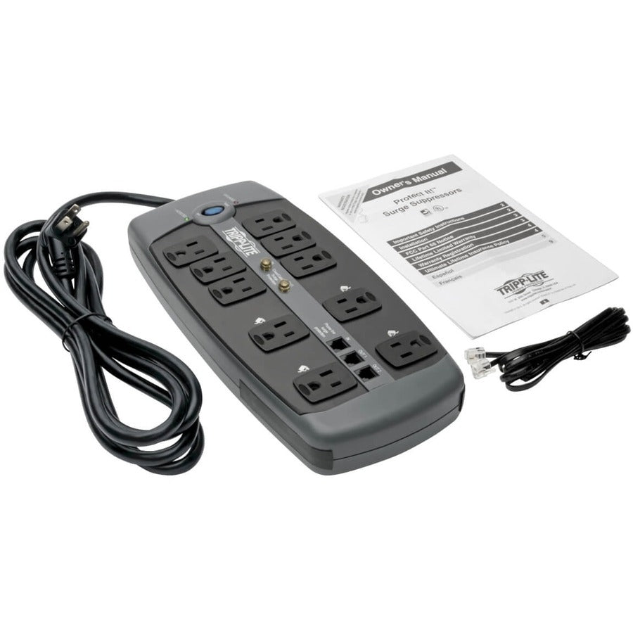 Parasurtenseur 10 prises Tripp Lite TLP1008TELTV TLP1008TELTV