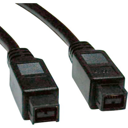 Tripp Lite 10ft Hi-Speed FireWire IEEE Cable-800Mbps with Gold Plated Connectors 9pin/9pin M/M 10' F015-010