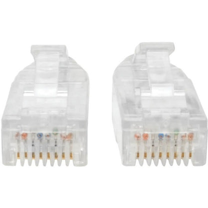 Câble de raccordement UTP Cat6 Tripp Lite par Eaton (RJ45) - M/M, Gigabit, sans accroc, moulé, fin, gris, 3 pi. N201-S03-GY