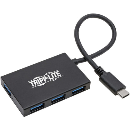 Hub USB 3.1 C Tripp Lite par Eaton U460-004-4A-G2, 10 Gbit/s, boîtier en aluminium U460-004-4A-G2