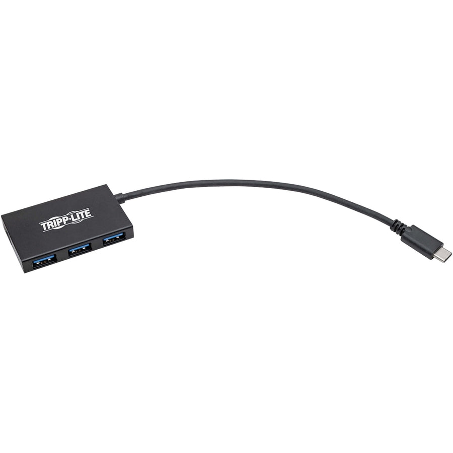 Hub USB 3.1 C Tripp Lite par Eaton U460-004-4A-G2, 10 Gbit/s, boîtier en aluminium U460-004-4A-G2