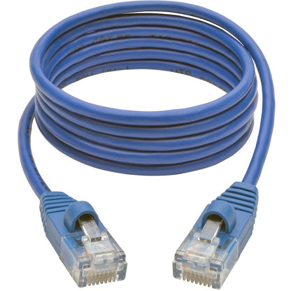Câble de raccordement UTP moulé Cat5e 350 MHz Tripp Lite by Eaton (RJ45 M/M), bleu, 1,2 m N001-S04-BL