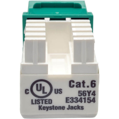 Prise Keystone à 110 broches de type Punch Down de Tripp Lite par Eaton N238-001-GN N238-001-GN