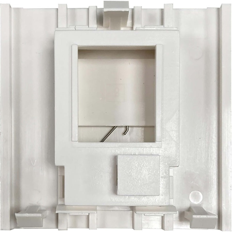 Module à obturateur non chargé de style britannique Tripp Lite by Eaton à 1 port, 50 x 50 mm, blanc N042U-WM1-S