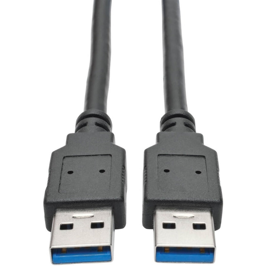 Câble USB 3.0 SuperSpeed ​​A/A Tripp Lite par Eaton (M/M), noir, 1,8 m U320-006-BK