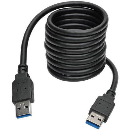 Câble USB 3.0 SuperSpeed ​​A/A Tripp Lite par Eaton (M/M), noir, 1,8 m U320-006-BK