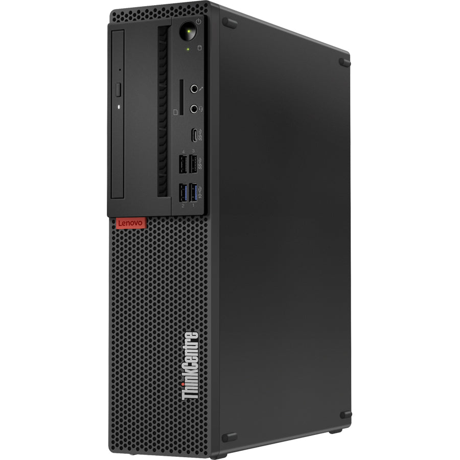 Ordinateur de bureau Lenovo ThinkCentre M720s 10ST008NUS - Intel Core i5 9e génération i5-9400 2,90 GHz - 8 Go de RAM DDR4 SDRAM - SSD 256 Go - Petit format - Noir 10ST008NUS