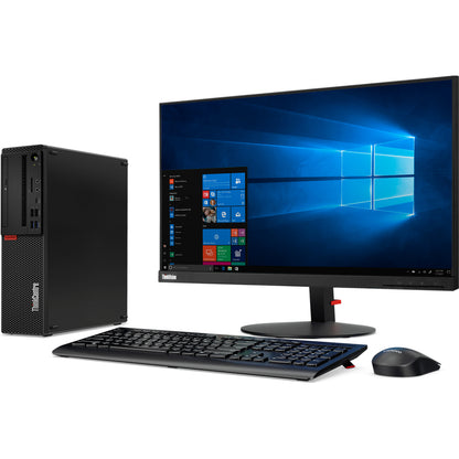 Ordinateur de bureau Lenovo ThinkCentre M720s 10ST008NUS - Intel Core i5 9e génération i5-9400 2,90 GHz - 8 Go de RAM DDR4 SDRAM - SSD 256 Go - Petit format - Noir 10ST008NUS