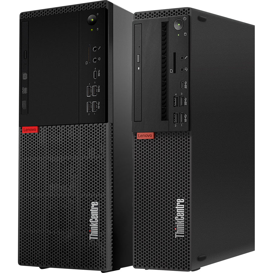 Ordinateur de bureau Lenovo ThinkCentre M720s 10ST008NUS - Intel Core i5 9e génération i5-9400 2,90 GHz - 8 Go de RAM DDR4 SDRAM - SSD 256 Go - Petit format - Noir 10ST008NUS