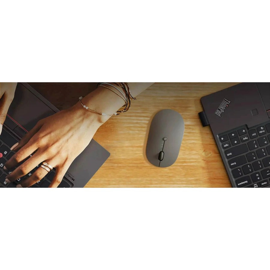 Lenovo Go Wireless Multi-Device Mouse (Storm Grey) GY51C21211