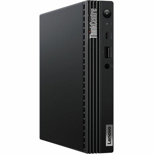 Ordinateur de bureau Lenovo ThinkCentre M75q Gen 2 11JN008UUS - AMD Ryzen 5 PRO 5650GE Hexa-core (6 cœurs) 3,40 GHz - 16 Go RAM DDR4 SDRAM - 256 Go SSD M.2 PCI Express NVMe - Minuscule - Noir 11JN008UUS