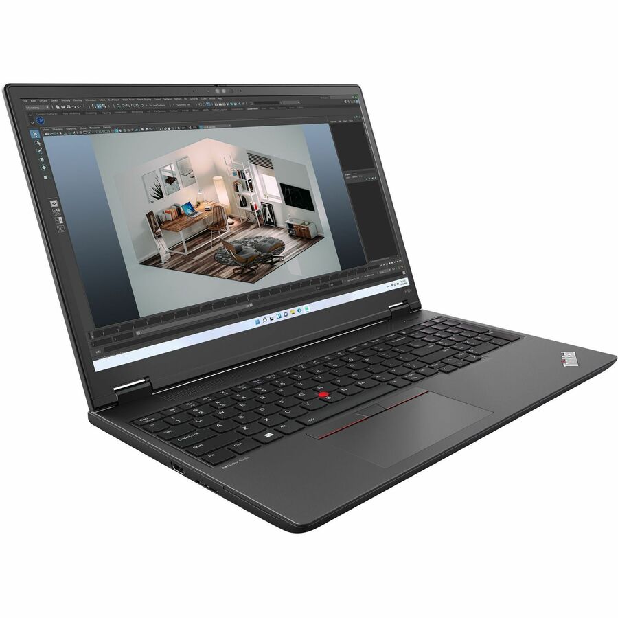 Lenovo ThinkPad P16v Gen 1 21FC0044US 16" Mobile Workstation - WQUXGA - 3840 x 2400 - Intel Core i7 13th Gen i7-13800H Tetradeca-core (14 Core) 2.50 GHz - 32 GB Total RAM - 1 TB SSD - Thunder Black 21FC0044US
