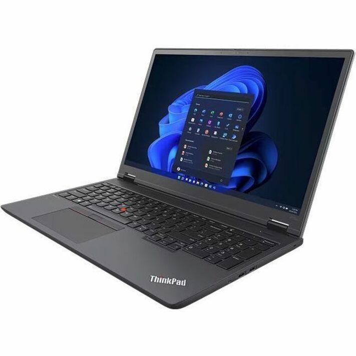 Lenovo ThinkPad P16v Gen 1 21FC0044US 16" Mobile Workstation - WQUXGA - 3840 x 2400 - Intel Core i7 13th Gen i7-13800H Tetradeca-core (14 Core) 2.50 GHz - 32 GB Total RAM - 1 TB SSD - Thunder Black 21FC0044US