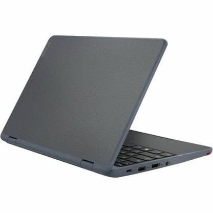 Lenovo 300w Yoga Gen 4 82VM000FUS Ordinateur portable convertible 2 en 1 à écran tactile 11,6" - HD - 1366 x 768 - Intel N100 Quad-core (4 cœurs) 800 MHz - 4 Go de RAM totale - 4 Go de mémoire embarquée - 128 Go SSD - Gris ardoise 82VM000FUS