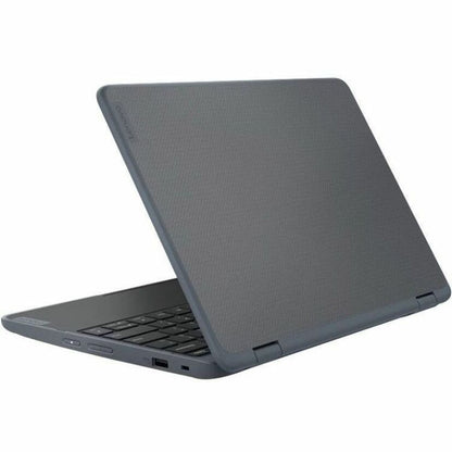 Lenovo 300w Yoga Gen 4 82VM000FUS Ordinateur portable convertible 2 en 1 à écran tactile 11,6" - HD - 1366 x 768 - Intel N100 Quad-core (4 cœurs) 800 MHz - 4 Go de RAM totale - 4 Go de mémoire embarquée - 128 Go SSD - Gris ardoise 82VM000FUS
