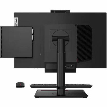 Ordinateur de bureau Lenovo ThinkCentre M75q Gen 2 11JN0096CA - AMD Ryzen 5 PRO 5650GE Hexa-core (6 cœurs) 3,40 GHz - 16 Go RAM DDR4 SDRAM - 256 Go SSD M.2 PCI Express NVMe - Minuscule - Noir 11JN0096CA