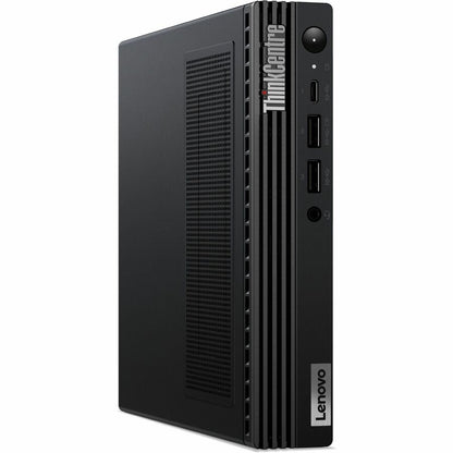 Ordinateur de bureau Lenovo ThinkCentre M90q Gen 3 11U50068US - Intel Core i5 12e génération i5-12500 Hexa-core (6 cœurs) 3 GHz - 8 Go de RAM DDR5 SDRAM - 256 Go SSD M.2 PCI Express NVMe 4.0 x4 - Minuscule - Noir 11U50068US