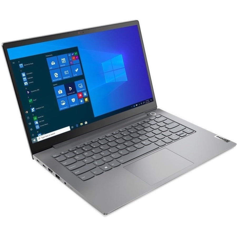 Ordinateur portable Lenovo ThinkBook 14 G3 ACL 21A200LXCA 14" - Full HD - 1920 x 1080 - AMD Ryzen 5 5500U Hexa-core (6 Core) 2.10 GHz - 16 Go de RAM totale - 8 Go de mémoire embarquée - 256 Go de SSD - Gris minéral 21A200LXCA