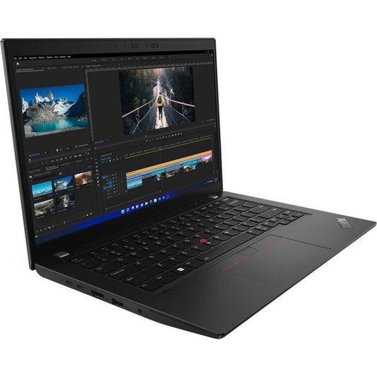 Ordinateur portable Lenovo ThinkPad L14 Gen 3 21C1008GUS 14" - Full HD - 1920 x 1080 - Intel Core i5 12e génération i5-1235U Deca-core (10 cœurs) - 16 Go de RAM totale - 256 Go SSD - Thunder Black 21C1008GUS
