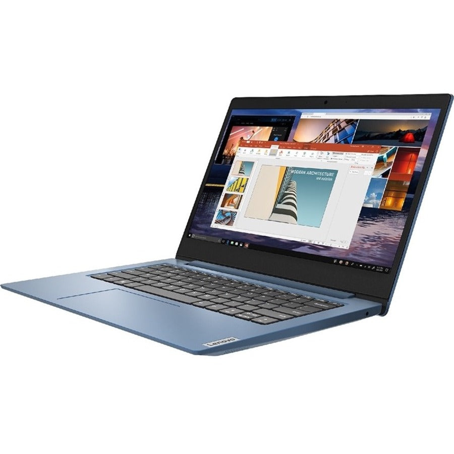 Ordinateur portable Lenovo IdeaPad 1 14IGL05 81VU008QCF 14" - HD - 1366 x 768 - Intel Pentium Silver N5030 Quad-core (4 Core) 1,10 GHz - 4 Go de RAM totale - 128 Go de SSD - Gris platine 81VU008QCF