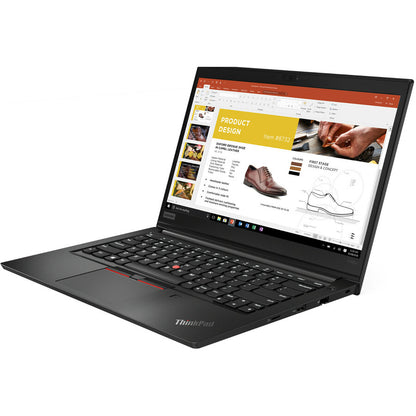Ordinateur portable Lenovo ThinkPad E490s 20NGA000US 14" - 1920 x 1080 - Intel Core i5 8e génération i5-8265U Quad-core (4 cœurs) 1,60 GHz - 8 Go de RAM totale - SSD 512 Go - Noir 20NGA000US