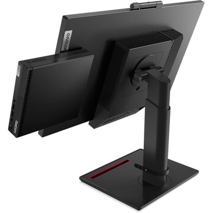 Ordinateur de bureau Lenovo ThinkCentre M70q Gen 3 11T300AAUS - Intel Core i5 12e génération i5-12400T Hexa-core (6 cœurs) 1,80 GHz - 16 Go RAM DDR4 SDRAM - 512 Go NVMe M.2 PCI Express PCI Express NVMe 4.0 x4 SSD - Minuscule - Noir 11T300AAUS