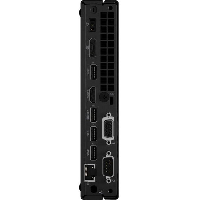 Ordinateur de bureau Lenovo ThinkCentre M60e 11LV0089US - Intel Core i5 10e génération i5-1035G1 Quad-core (4 cœurs) 1 GHz - 8 Go de RAM DDR4 SDRAM - 256 Go NVMe M.2 PCI Express PCI Express NVMe 3.0 x4 SSD - Minuscule - Noir 11LV0089US