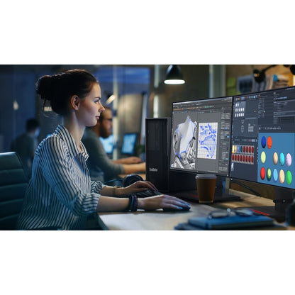 Lenovo ThinkStation P360 30FM001AUS Workstation - 1 x Intel Core i7 Dodeca-core (12 Core) i7-12700K 12th Gen 3.60 GHz - 16 GB DDR5 SDRAM RAM - 512 GB SSD - Tower 30FM001AUS