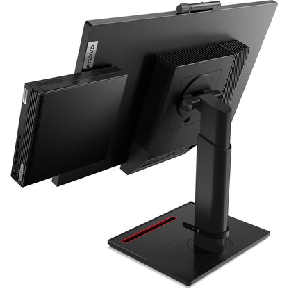 Ordinateur de bureau Lenovo ThinkCentre M70q Gen 3 11T3000UUS - Intel Core i3 12e génération i3-12100T Quad-core (4 cœurs) 2,20 GHz - 8 Go de RAM DDR4 SDRAM - 128 Go NVMe M.2 PCI Express PCI Express NVMe 3.0 SSD - Minuscule - Noir 11T3000UUS