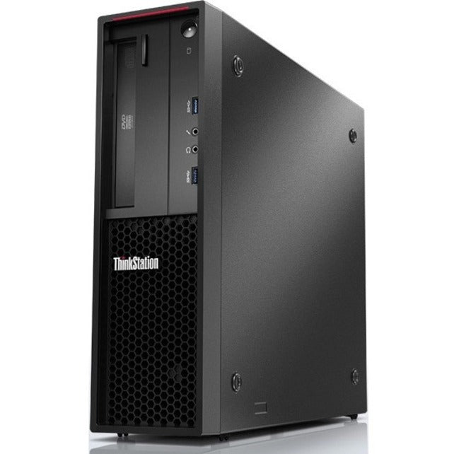 Lenovo ThinkStation P310 30AV000XUS Workstation - 1 x Intel Xeon Quad-core (4 Core) E3-1230 v5 3.40 GHz - 32 GB DDR4 SDRAM RAM - 512 GB SSD - Small Form Factor - Raven Black 30AV000XUS