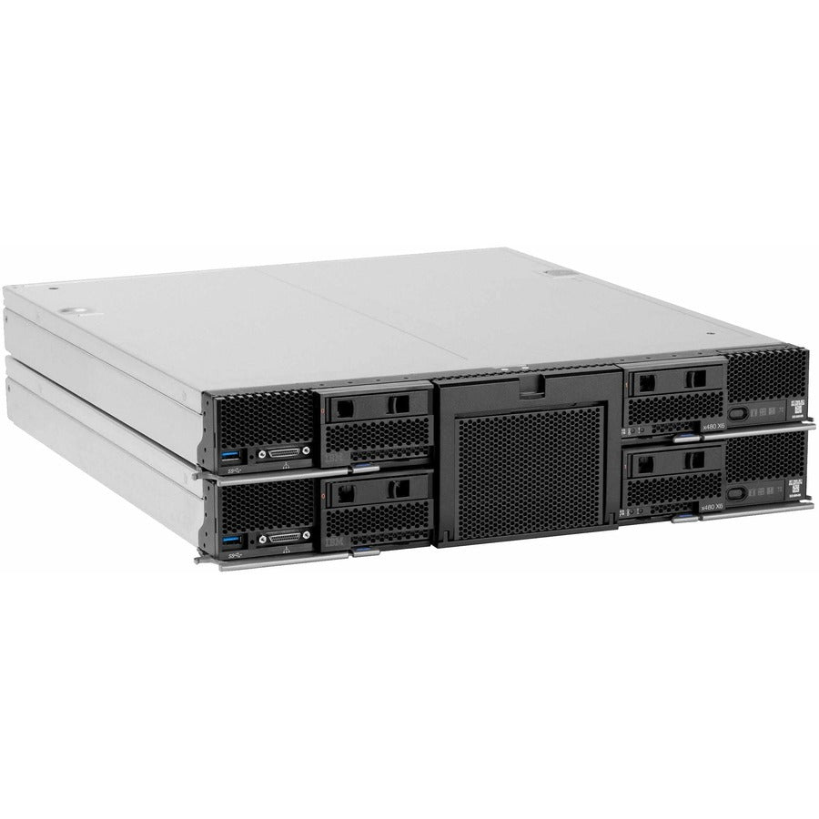 Serveur rack Lenovo Flex System x480 X6 7903L2U - 2 x Intel Xeon E7-4880 v2 2,50 GHz - 32 Go RAM - Contrôleur SAS 12 Gb/s 7903L2U