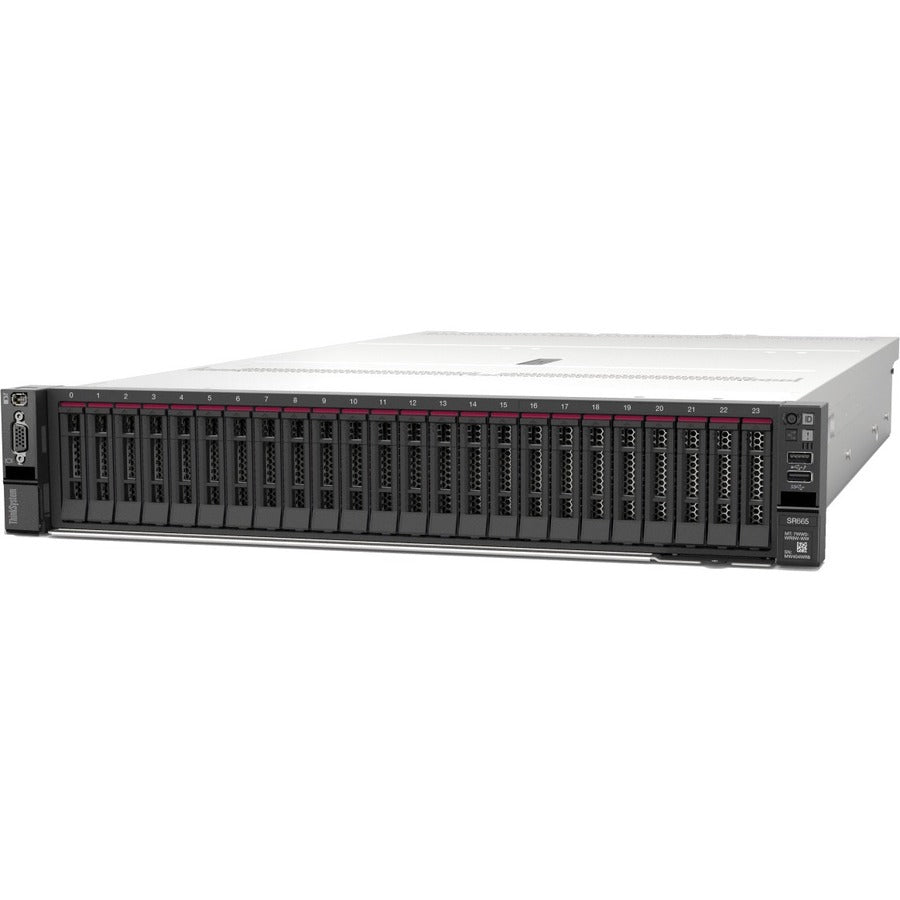 Lenovo ThinkSystem SR665 7D2VA018NA 2U Rack Server - AMD - Serial ATA Controller 7D2VA018NA