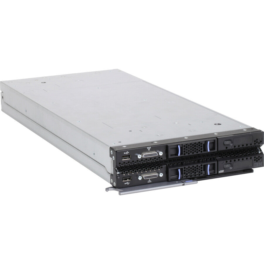 Serveur Lenovo Flex System x222 7916N2U - 2 x Intel Xeon E5-2470 2,30 GHz - 16 Go RAM - Contrôleur Serial ATA 7916N2U