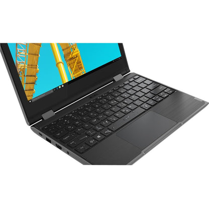 Netbook Lenovo 300e Windows 2e génération 81M900CAUS 11,6" à écran tactile - HD - 1366 x 768 - Intel Celeron N4120 Quad-core (4 cœurs) 1,10 GHz - 4 Go de RAM totale - 64 Go de mémoire flash - Gris 81M900CAUS