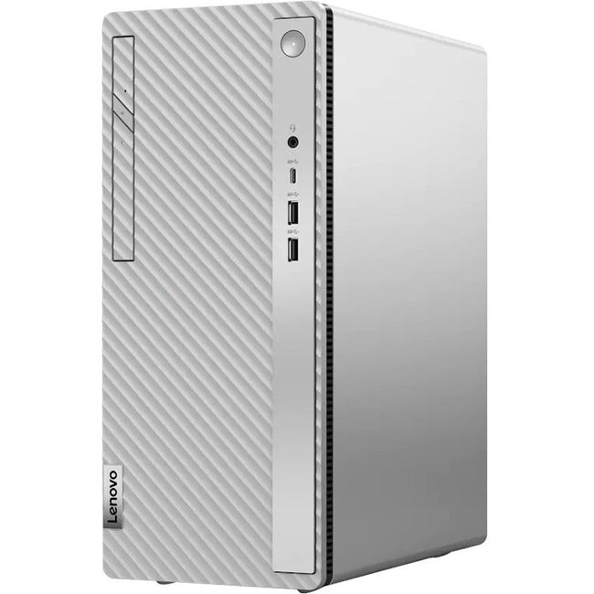 Ordinateur de bureau Lenovo IdeaCentre 5 14IAB7 90T2000NCF - Intel Core i5 12e génération i5-12400 Hexa-core (6 cœurs) 2,50 GHz - 8 Go de RAM DDR4 SDRAM - 256 Go de SSD M.2 PCI Express NVMe 4.0 x4 - Tour - Gris nuage 90T2000NCF