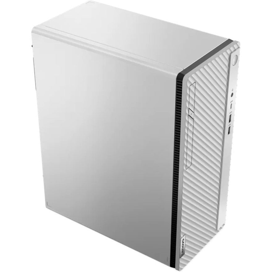 Ordinateur de bureau Lenovo IdeaCentre 5 14IAB7 90T2000NCF - Intel Core i5 12e génération i5-12400 Hexa-core (6 cœurs) 2,50 GHz - 8 Go de RAM DDR4 SDRAM - 256 Go de SSD M.2 PCI Express NVMe 4.0 x4 - Tour - Gris nuage 90T2000NCF