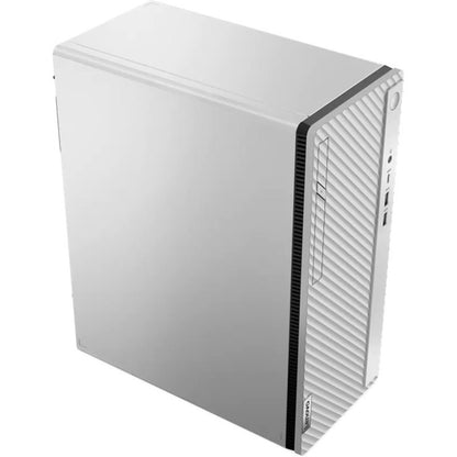 Ordinateur de bureau Lenovo IdeaCentre 5 14IAB7 90T2000NCF - Intel Core i5 12e génération i5-12400 Hexa-core (6 cœurs) 2,50 GHz - 8 Go de RAM DDR4 SDRAM - 256 Go de SSD M.2 PCI Express NVMe 4.0 x4 - Tour - Gris nuage 90T2000NCF