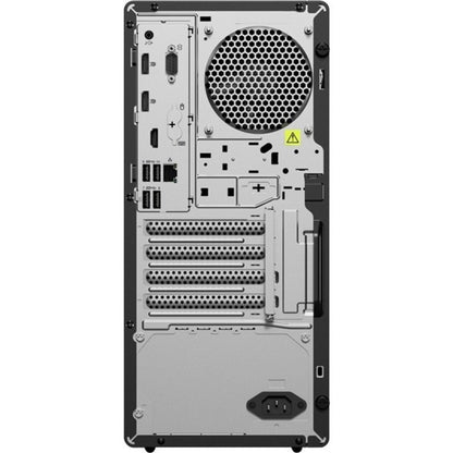Ordinateur de bureau Lenovo ThinkCentre M90t Gen 3 11TN0001CA - Intel Core i5 12e génération i5-12500 Hexa-core (6 cœurs) 3 GHz - 8 Go de RAM DDR5 SDRAM - 256 Go NVMe M.2 PCI Express PCI Express NVMe 4.0 x4 SSD - Tour - Noir 11TN0001CA